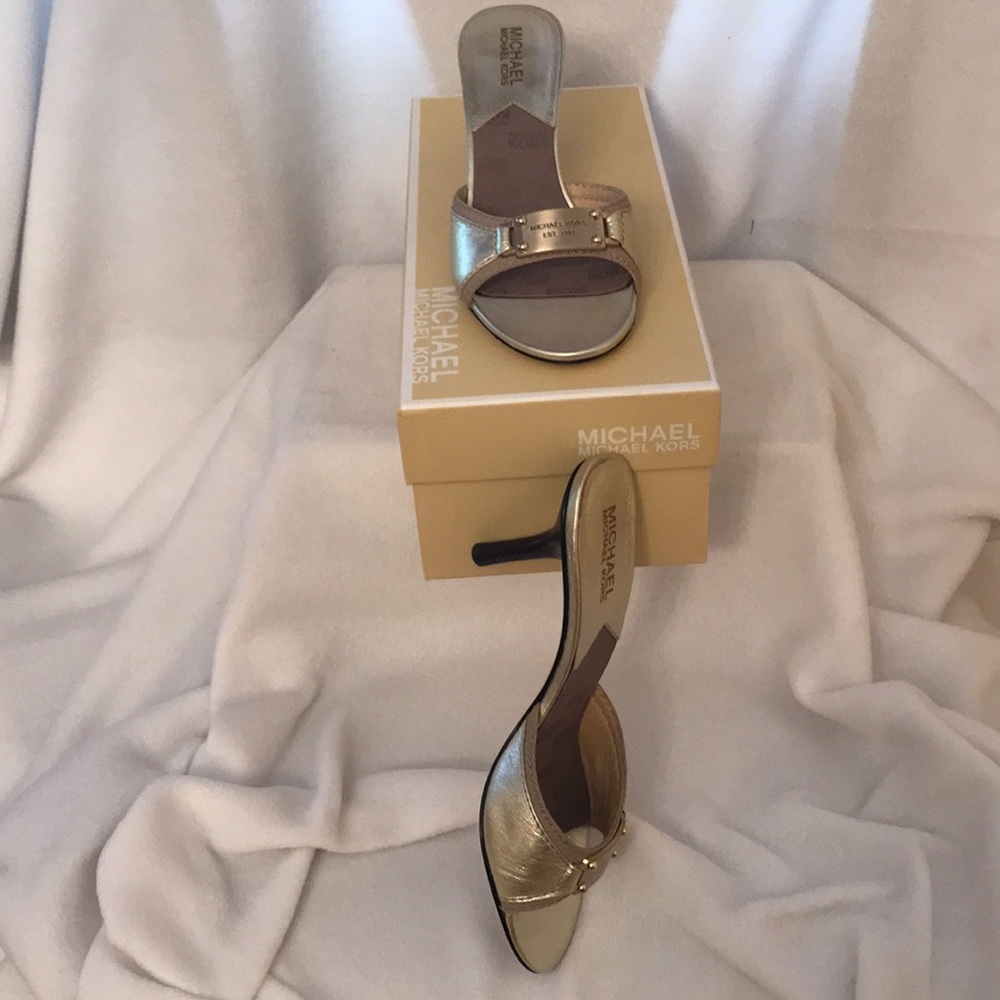 Michael Kors sling back heels